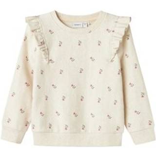 Name It Peyote Melange Blomster Sweatshirt