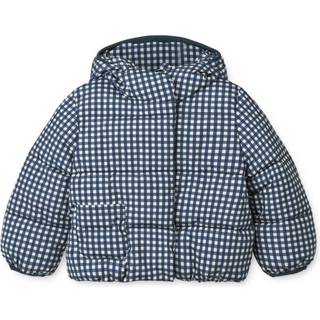 Liewood - Giovanna Jacket - Check Classic navy / Dark sandy