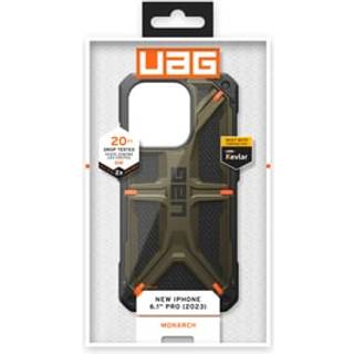 UAG Monarch - kevlar element green - iPhone 15 Pro