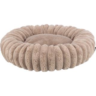 Lonni Rund Hundeseng Lysebrun - ø 60 cm
