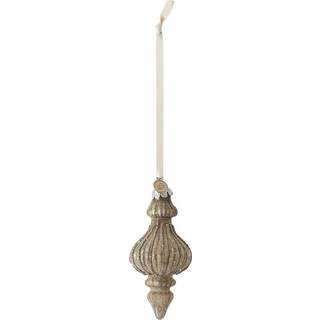 Lene Bjerre Norille juleophæng 12 cm Antikbrun