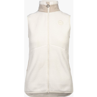 Johaug Women's Fusion Pile Vest Tofu White, S