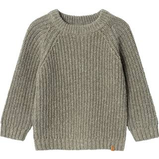Lil Atelier Seagrass Pullover Strik Uld/bomuld