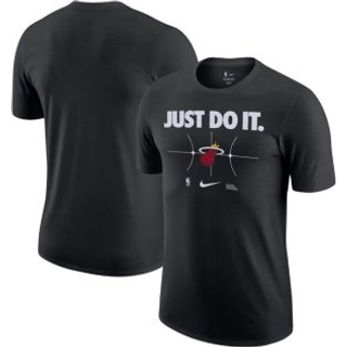 Miami Heat Essential Nike NBA-T-shirt til mænd - sort - L