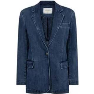 Jean Blazer, Denim Blue, XS