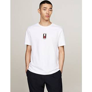 Vertical Flag Embroidery T-Shirt
