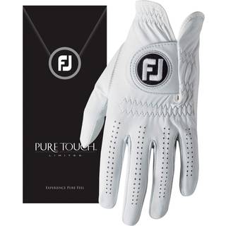 Footjoy Mænds Pure Touch Limited Golf Handsker Hvid Kadet Lille båret på venstre hånd