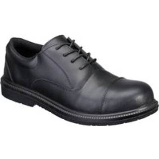 Steel Action Leather Executive Shoe S3 SR FO - Sort (Størrelse: 39)