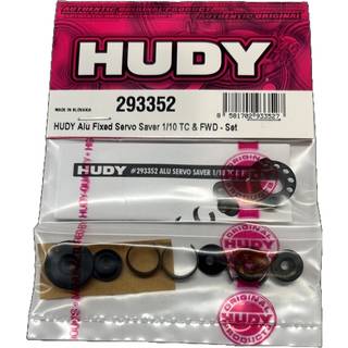Hudy Alu Fixed Servo Saver 1/10 TC & FWD sæt