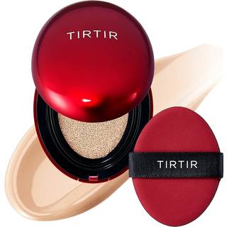 TIRTIR Mask Fit Red Cushion Mini Langtidsholdbar foundation pude Skygge 21C Cool Ivory 4.5 g - 4,5 g