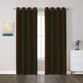 Cucraf Blackout gardiner 95 tommer l?ngde 2 paneler s?t v?relse m?rkere gardiner og gardiner til stue sovev?relse termisk isoleret lys blokerende