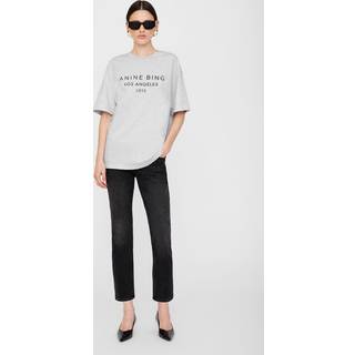 Anine Bing Myers Tee Heather Grey - L