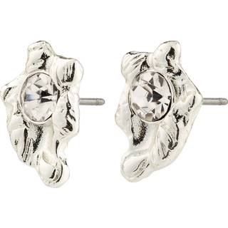 Pilgrim AIAS krystal øreringe sølvbelagt