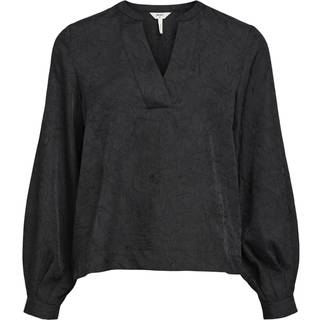 Objjohnson Re L/S V-NECK TOP N