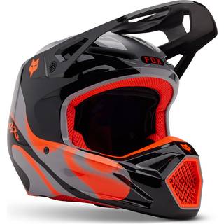FOX V1 Emotion MX24 Crosshjelm grå S