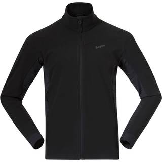 Bergans M RABOT FLEECE MIDLAYER JACKET - Black / XXL