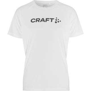 Craft Core Essence Logo Tee Running Shirt Men - White, Size L - white