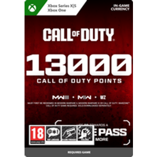 13,000 CALL OF DUTY POINTS