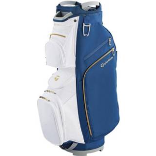TaylorMade Kalea Gold Navy/White Cart bag
