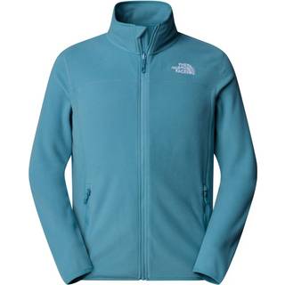 The North Face Men's 100 Glacier Full-Zip Fleece Algae Blue, L