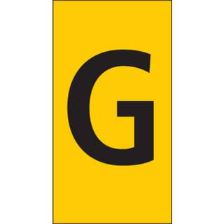Hellermann Ledningsmærke g gul w3