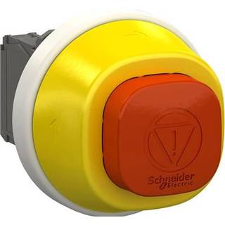 Nødstop Firkantet M/Led R/H 2Nc+No 24V Schneider Electric