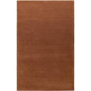 Decotique Nordic Plain Uldgulvtæppe 250x350 Cm - Uldtæpper Uld Fra New Zeeland Rust - MR-18