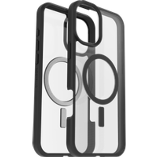 OtterBox React MagSafe Apple iPhone 16 Plus Black Crystal - clear/black