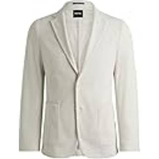 Jakke med slim fit i performancefløjl