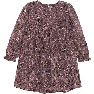 Creamie Dress Dobby Gold Flint 92 cm  Brun  92 cm  kvinde
