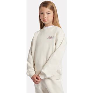 New Balance Piger Blomster Circle Graphic Sweatshirt12 - 13 år (152 - 158cm)