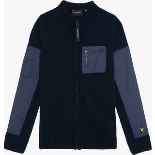 Lyle & Scott Tonal Nylon Trim Cardigan14 - 15 år (164 - 170cm)