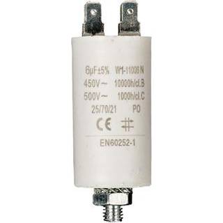 Fixapart Kondensator 450V + Jordet 6.0uf / 450 v + Aarde
