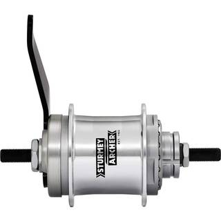 Sturmey Archer Duomatic S2C bagnav fodbremse sølv