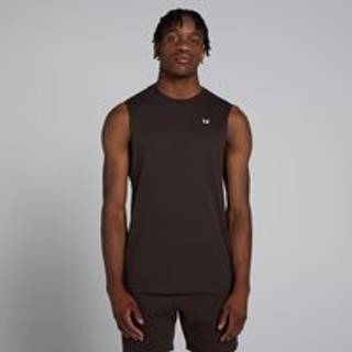 MP Rest Day Drop Armhole Tank Top til mænd – Coffee - L - Brun
