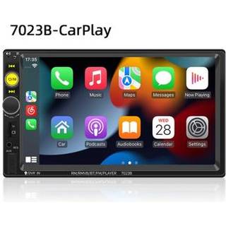 Double Din CarPlay Touchscreen Bluetooth Car Stereo MP5 Player - 7