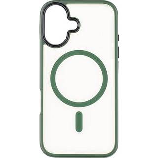 iPhone 16 Tactical MagForce Hyperstealth Hybrid Cover - Skovgrøn