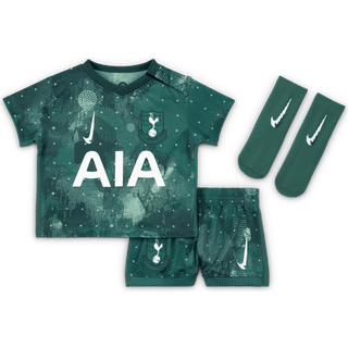 Tottenham Hotspur 2024/25 Stadium Third Nike Football Replica-sæt i tre dele til babyer/småbørn - grøn - 12-18M