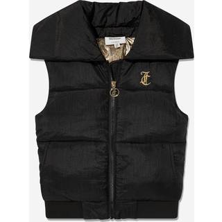 Juicy Couture Juicy Couture Black Girls Diamante Collar Gilet