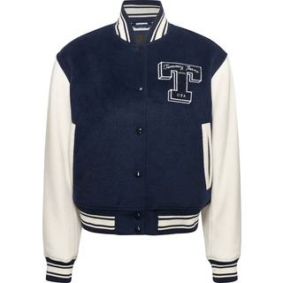 Tommy Prep Luxe Padded Letterman Jacket