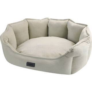 Komfort seng oval CORDO - 45 x 40 x 19 cm - Beige