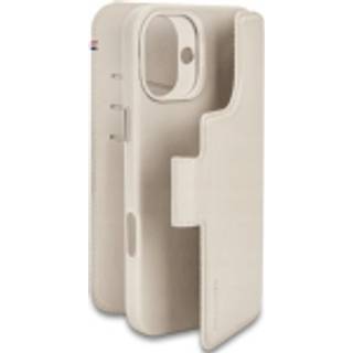 Decoded aftagelig tegnebog (iPhone 16) - Beige