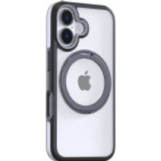 Torras Ostand R Fusion Case for iPhone 16 (Black)