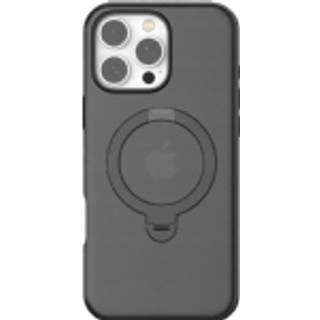 TORRAS - iPhone 16 Pro - Hybrid Plastik Cover m. Ståfunktion - MagSafe Kompatibel - Sort
