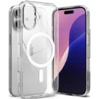 iPhone 16 Ringke Fusion Bagside Cover - MagSafe Kompatibel - Gennemsigtig