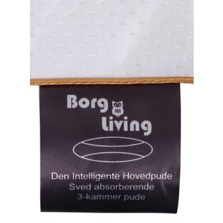 Moskuspude - lav hovedpude 50x60 cm - 3 kammer hovedpude - Zen Sleep