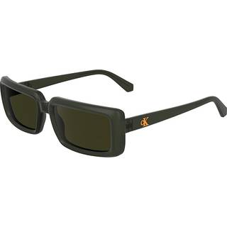 Calvin Klein Unisex CKJ24622S 309 Solbriller Bio-injekt Grøn Firkantet Normal - Grøn