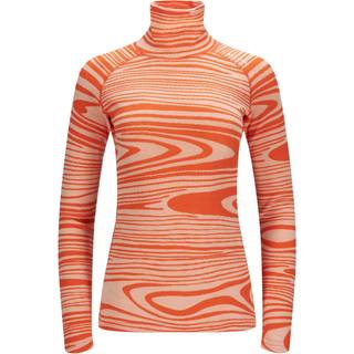 Aclima Women's WarmWool Roll Neck Merino undertøj Damer størrelse XS farve pink
