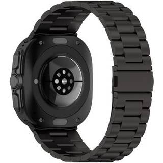 Samsung Galaxy Watch Ultra Elegant Rustfrit Stål Rem -  Sort