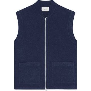 Boiled Vest, Navy Blue, S